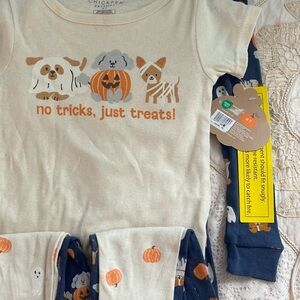 Halloween Dog Print Pajama Set